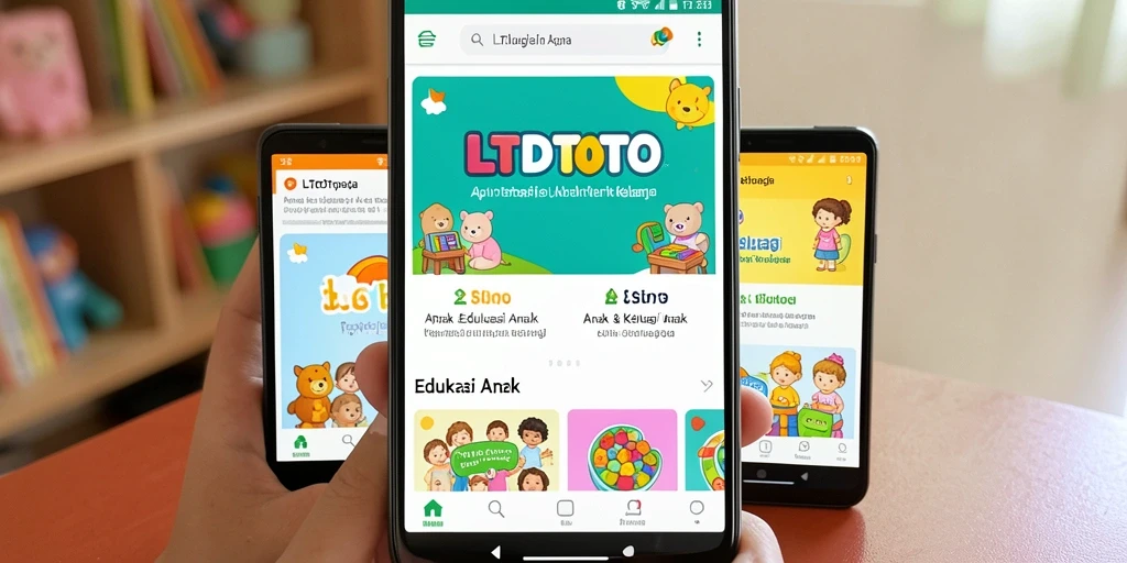 Tampilan antarmuka LTDTOTO yang cerah dan interaktif.