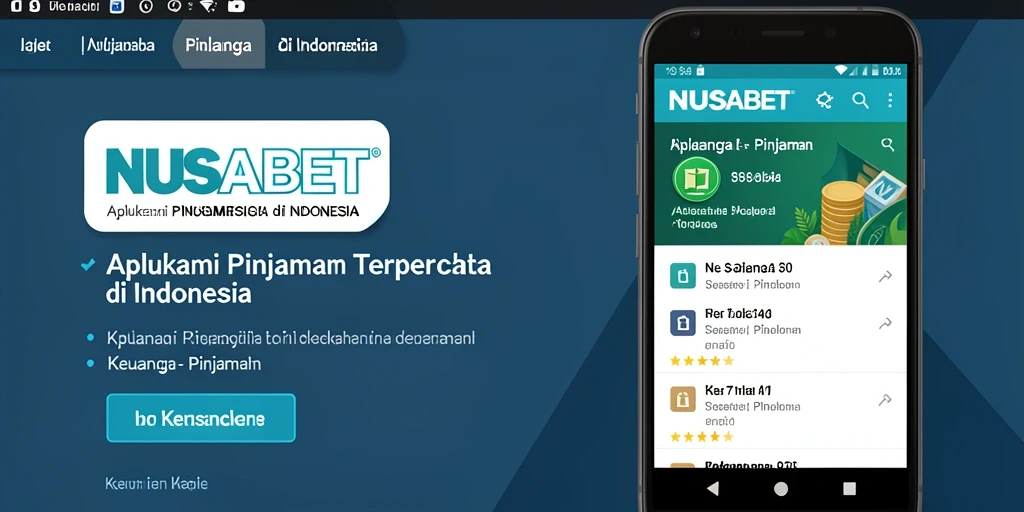 Tampilan antarmuka NUSABET yang modern dan mudah digunakan.
