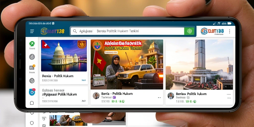 Antarmuka SLOT138 yang menarik dan informatif mengenai politik hukum.